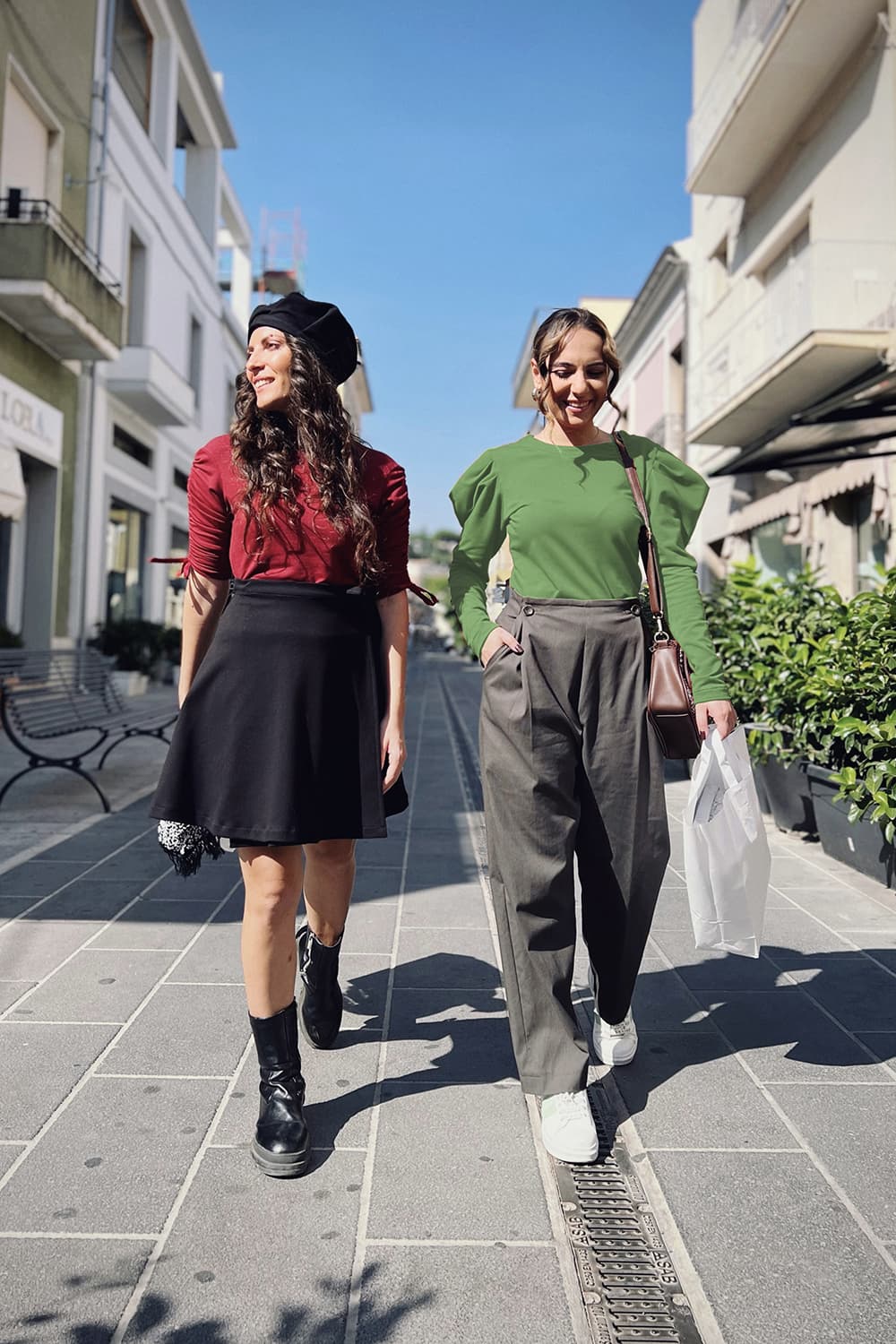 Maglia Sabrina in cotone biologico felpato brand malia lab moda etica sostenibile artigianale abbigliamento biologico sostenibile vestiti ecosostenibili