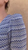 Flavia Amato indossa Abito VANILLA in ecoviscosa ecologica abito su misura abbigliamento sostenibile vestiti su misura vestiti ecosostenibili donna brand malia lab moda etica dettaglio trama