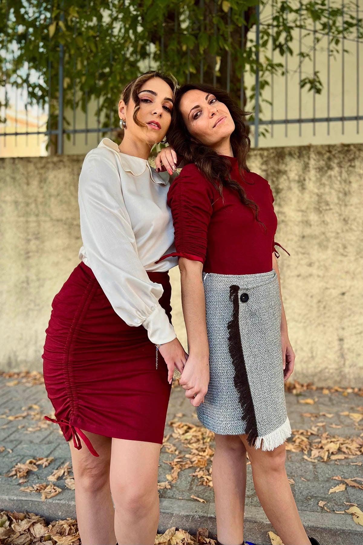  Gonna MANILA lana biologica brand malia lab atelier moda artigianale sostenibile etica gonna artigianale sartoriale abbigliamento ecosostenibile donna