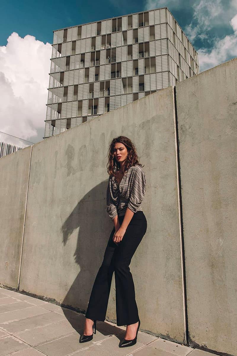 Maglia Camilla ecoviscosa brand malia lab sostenibile etico artigianale vestibilita comoda abbigliamento sostenibile etico